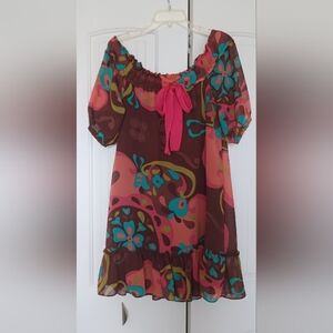 Judith March Multicolor Floral Dress